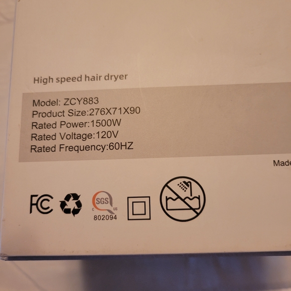 NEW Cosy Companions high speed hair dryer - Picture 4 of 8